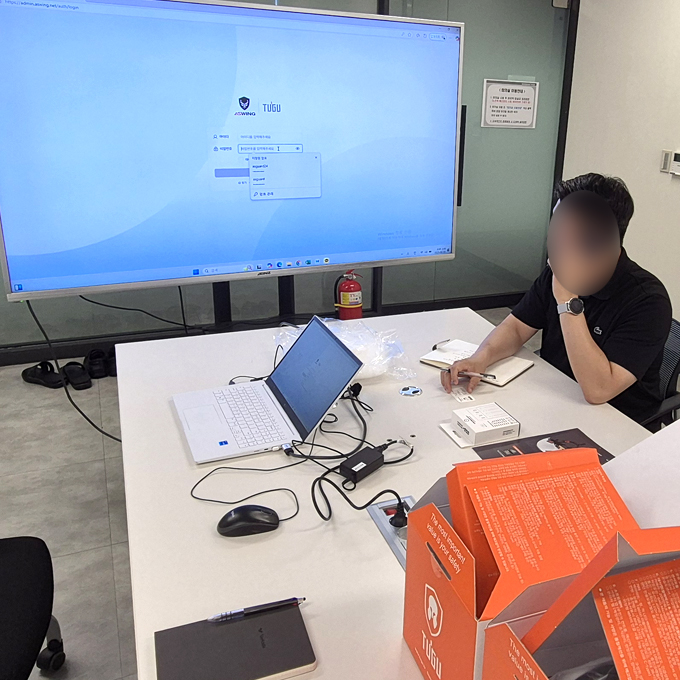 신세계푸드 제품 세팅 및 사용교육